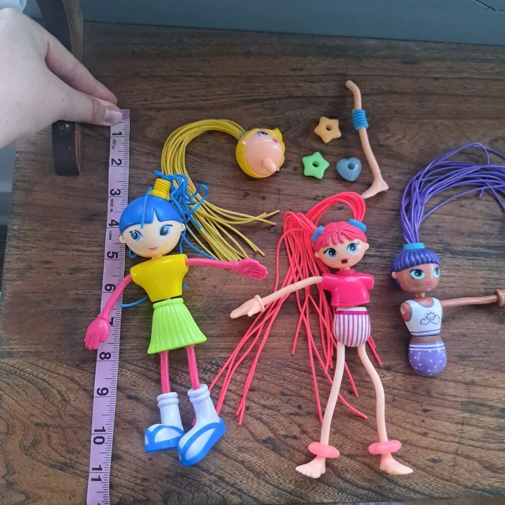 Vintage 90s Betty Spaghetty Lot AS IS Dolls Plus Accessories Parts 1997 Y2k Toys